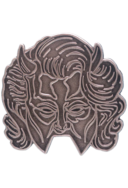 Ghost Female Nameless Ghoul Enamel Pin