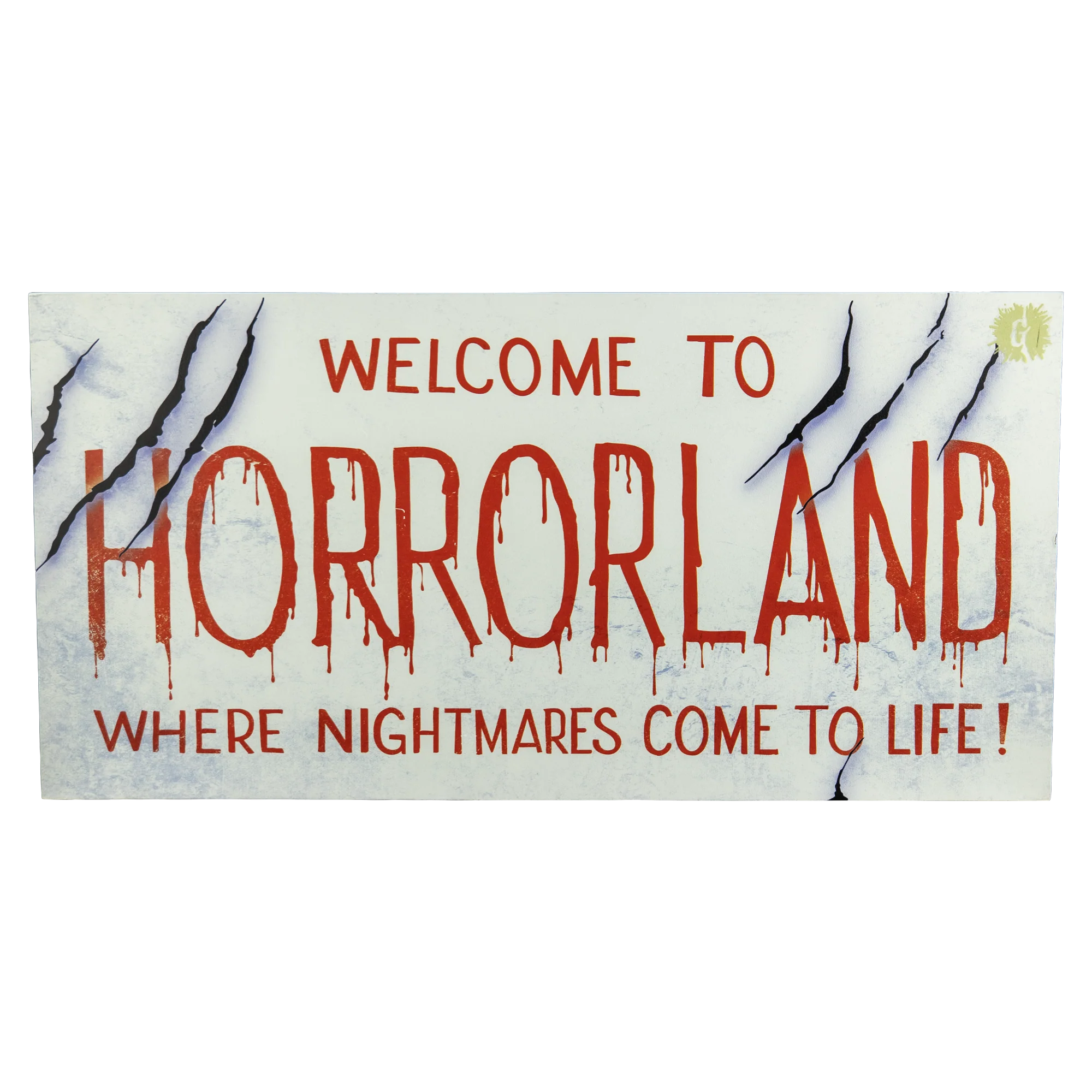 Goosebumps - Horrorland Wood Sign - Image 2