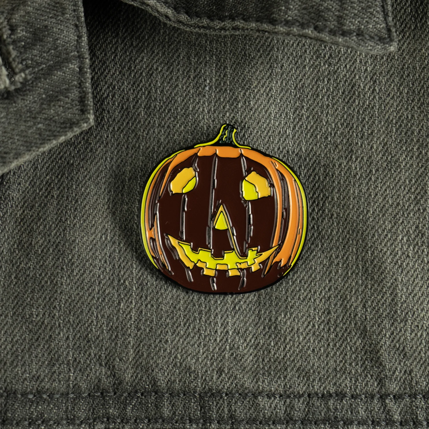 Halloween - Halloween Pumpkin Enamel Pin