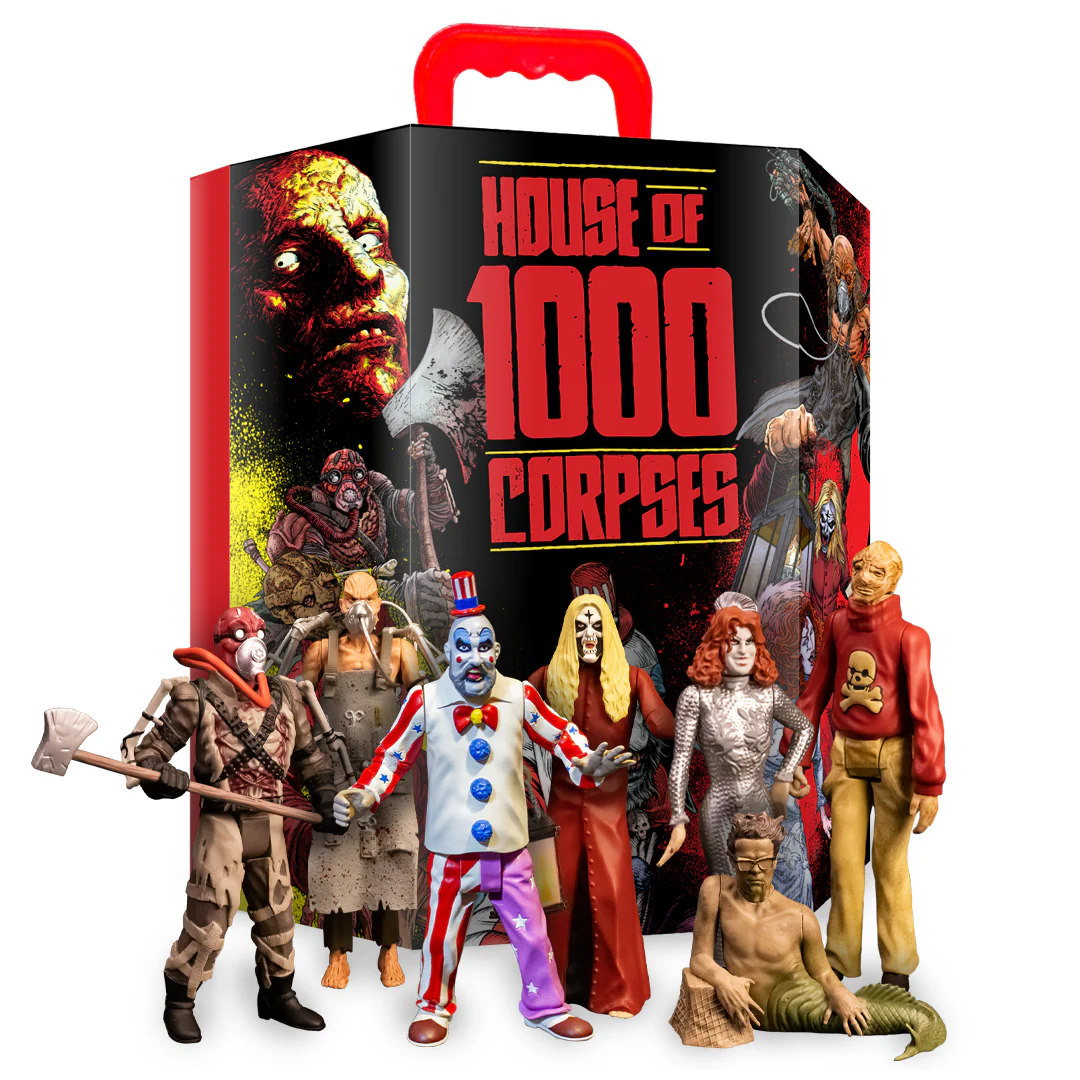 House of 1000 Corpses 5" Figure Bundle with Carrying Case