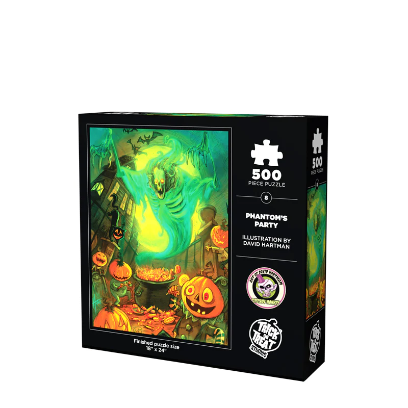 *BACK-ORDER* Phantom's Party 500 Piece Jigsaw Puzzle - Image 2