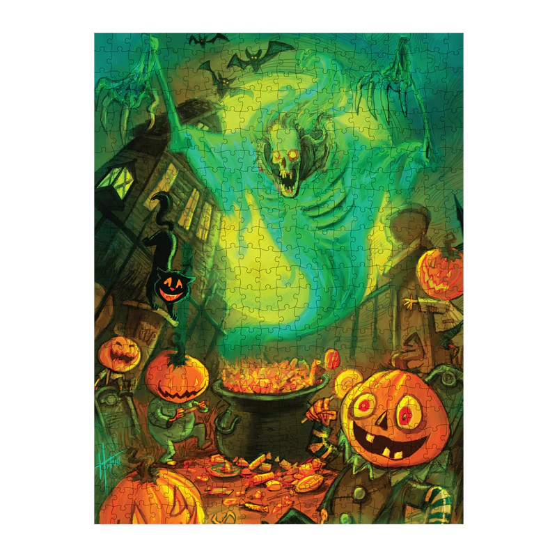 *BACK-ORDER* Phantom's Party 500 Piece Jigsaw Puzzle - Image 3