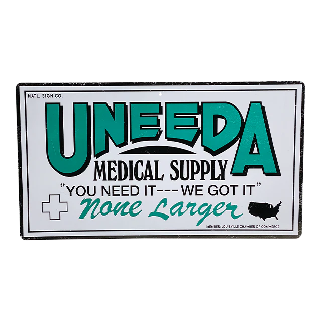 Return of the Living Dead  - UNEEDA Medical Supply Metal Sign - Image 2