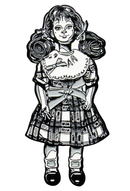 The Twilight Zone - Talky Tina Enamel Pin - Image 2