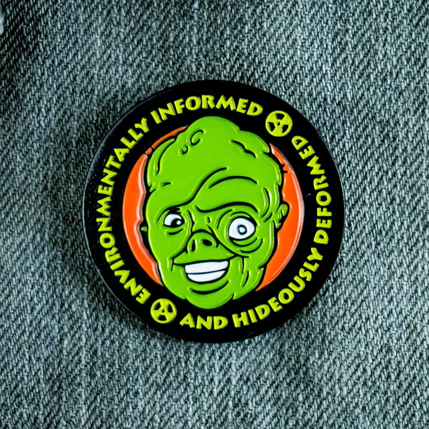 Toxic Crusaders - Environmentally Informed Enamel Pin