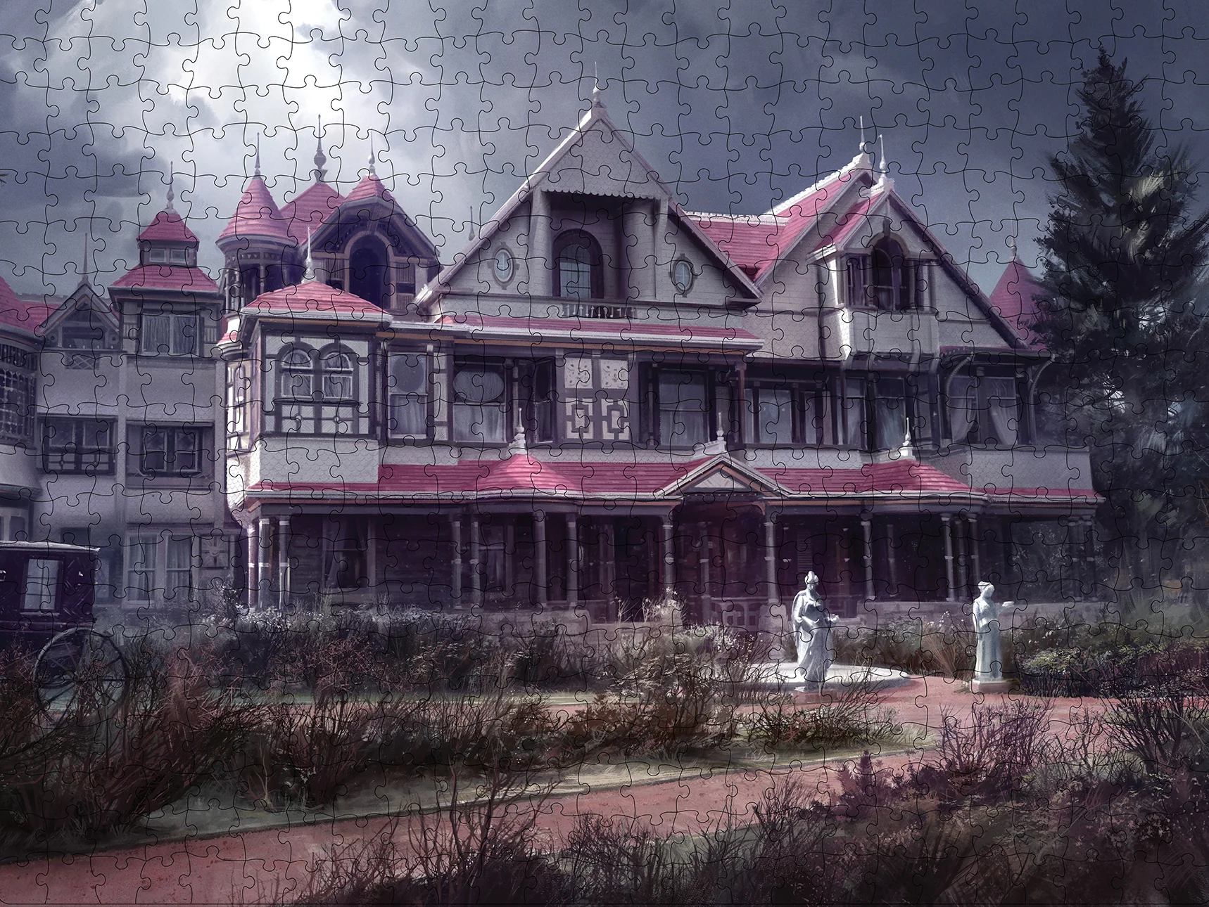 Winchester Mystery House- 500 Piece Jigsaw Puzzle - Image 3